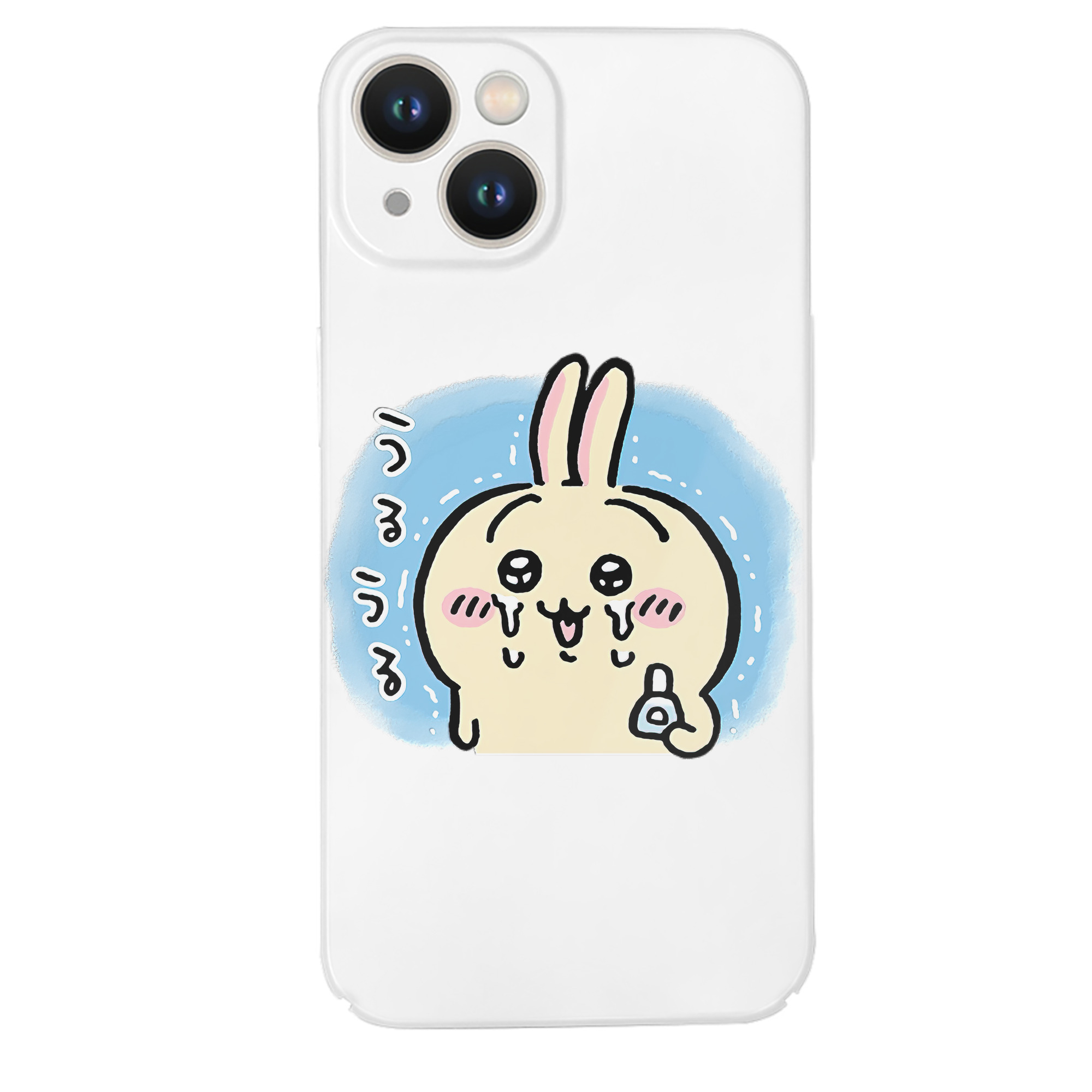 （画像用） ちいかわ うさぎ Chii-kawa usagi 【iPhone 14シリーズ対応】ハードケース